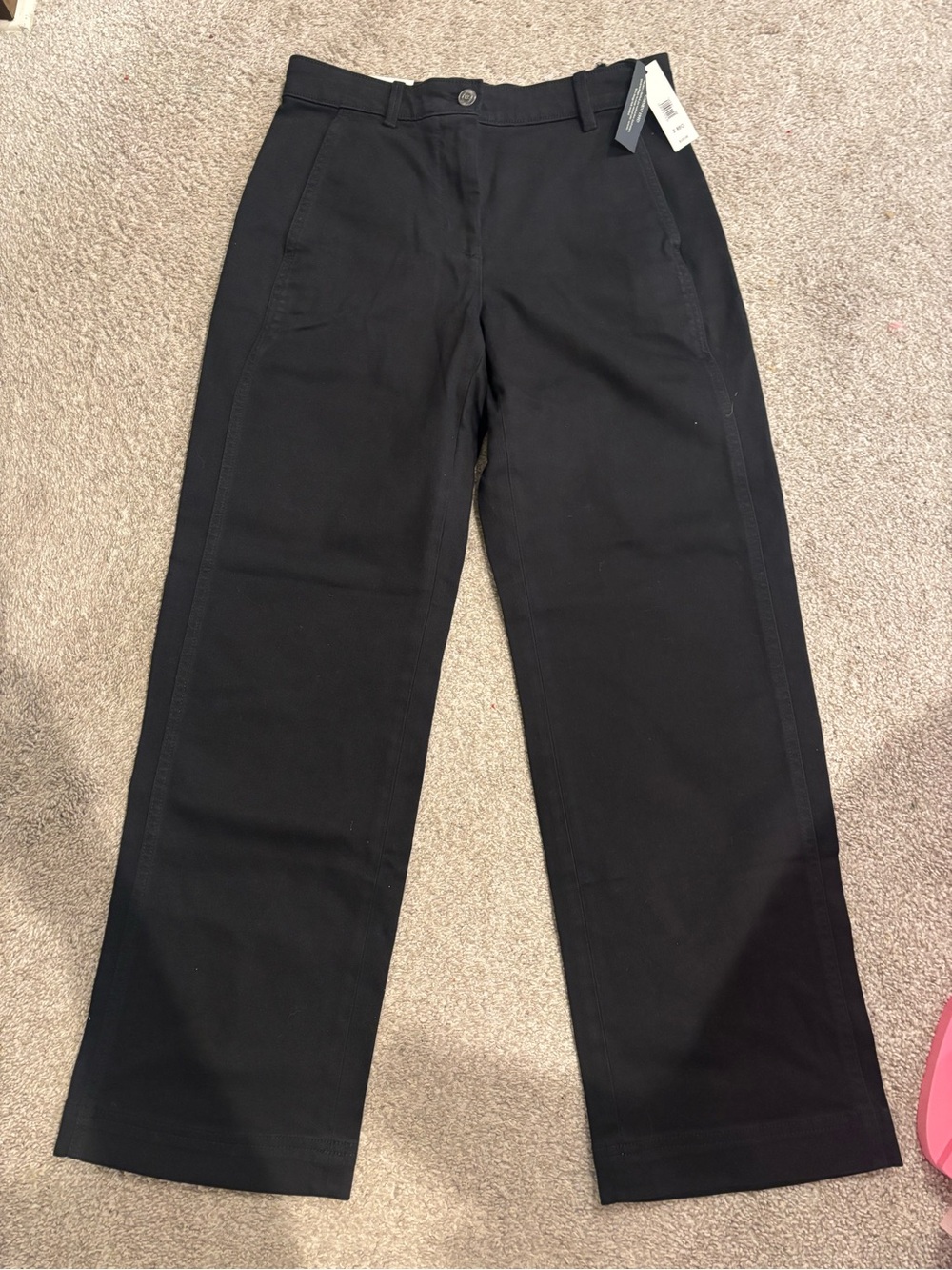 Banana Republic Black Straight-Leg Pants